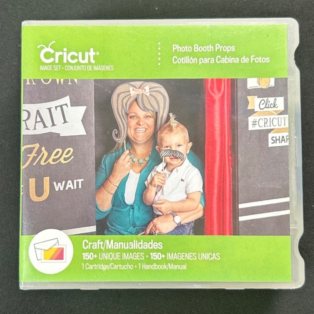 Cricut Photo Booth Props Craft Image Set Cartridge Link Unknown